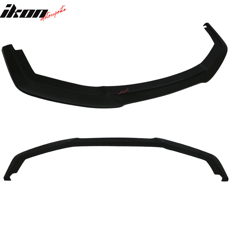 Fits 17-21 Honda Civic Sport Hatchback GT Style Front Bumper Lip Unpainted PU