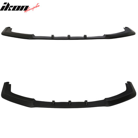 Fits 17-21 Honda Civic Sport Hatchback V3 Style 1PC Front Bumper Lip Spoiler PU