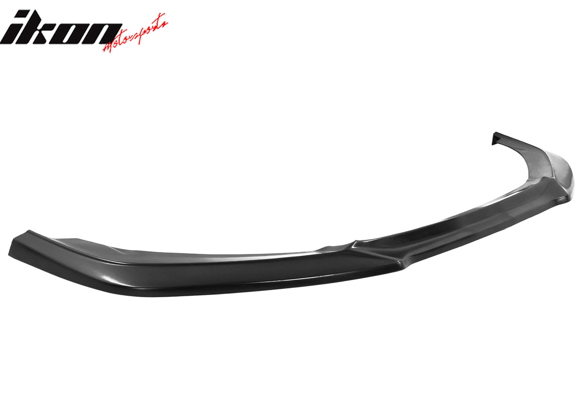 Fits 19-21 Honda Civic GT Style Front Bumper Lip Spoiler Kit Unpainted Black PU