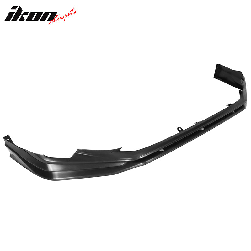 IKON MOTORSPORTS, Front Bumper Lip Compatible With 2022-2024 Honda Civic 11th Gen Sedan & Hatchback 4-Door, Front Bumper Protector Guard Spoiler BodyKit PP Painted