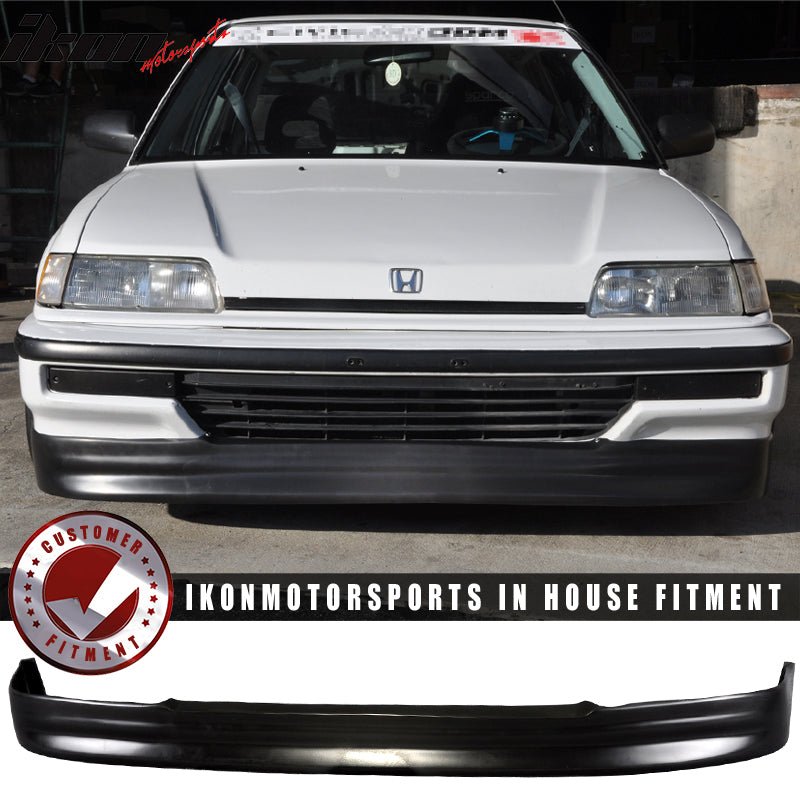 1990-1991 Honda Civic CS Style Front Bumper Lip PU