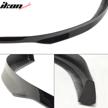 Fits 96-98 Honda Civic Type R Style Painted Black Front Bumper Lip Spoiler PU