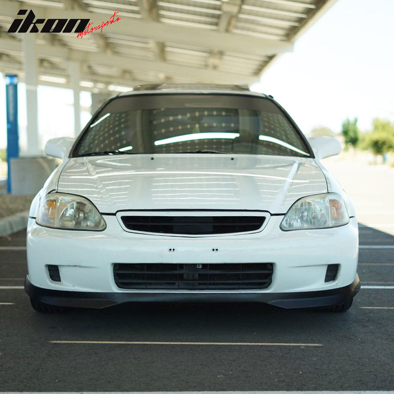 Compatible With 1999-2000 Honda Civic Front Bumper Lip PP