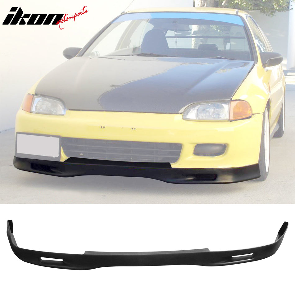 1992-1995 Honda Civic Coupe & Hatchback Spoon Style Front Bumper Lip