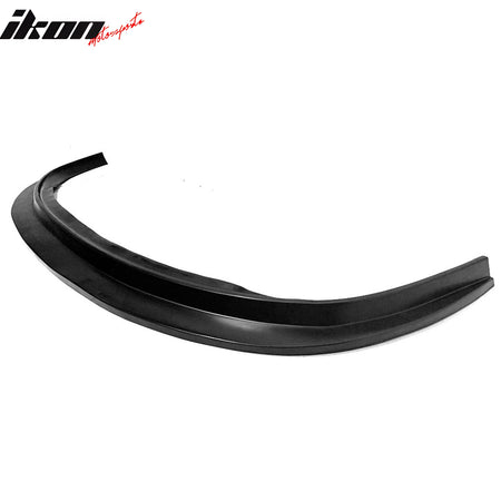 Fits 93-95 Honda Civic del Sol Front Bumper Lip Spoiler Unpainted Black PU