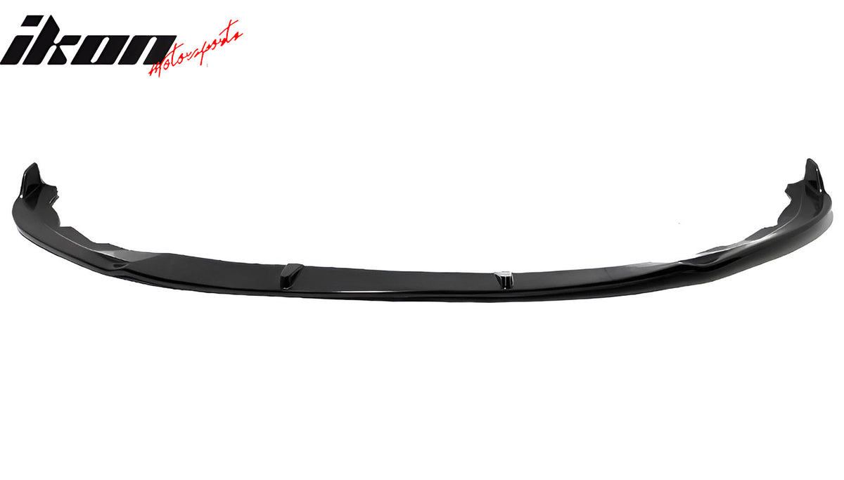 Fits 11-17 Honda Odyssey CK Style Front Bumper Lip Spoiler Unpainted Black PU