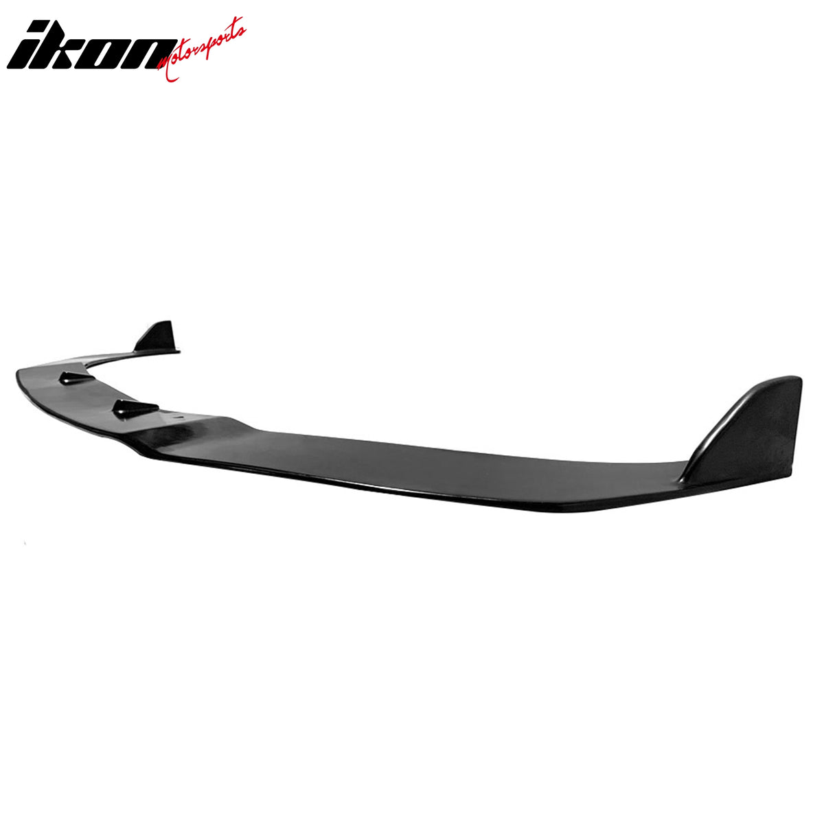 Fits 18-20 Honda Odyssey STL Style Front Bumper Lip Spoiler Unpainted Black PU