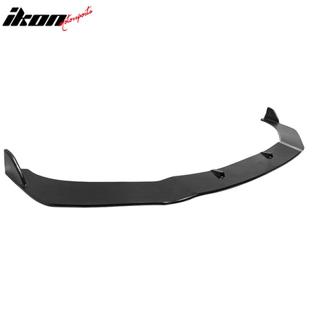 Fits 18-20 Honda Odyssey STL Style Front Bumper Lip Spoiler Unpainted Black PU