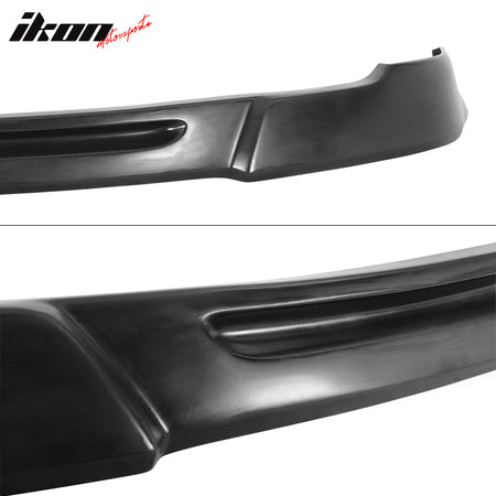 Fits 97-99 Honda Odyssey OE Style Unpainted Black Front Bumper Lip Spoiler PU