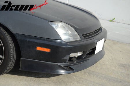 Fits 97-01 Honda Prelude Front Bumper Lip Unpainted PU IKON Spoiler Splitter