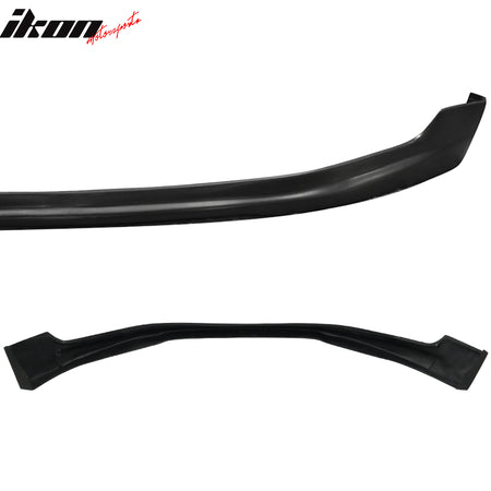 Front Bumper Lip Spoiler Compatible With 2000-2003 Honda S2000, GRS Style Black PU Lip Bodykit Splitter Diffuser Air Dam Chin Diffuser by IKON MOTORSPORTS, 2001 2002