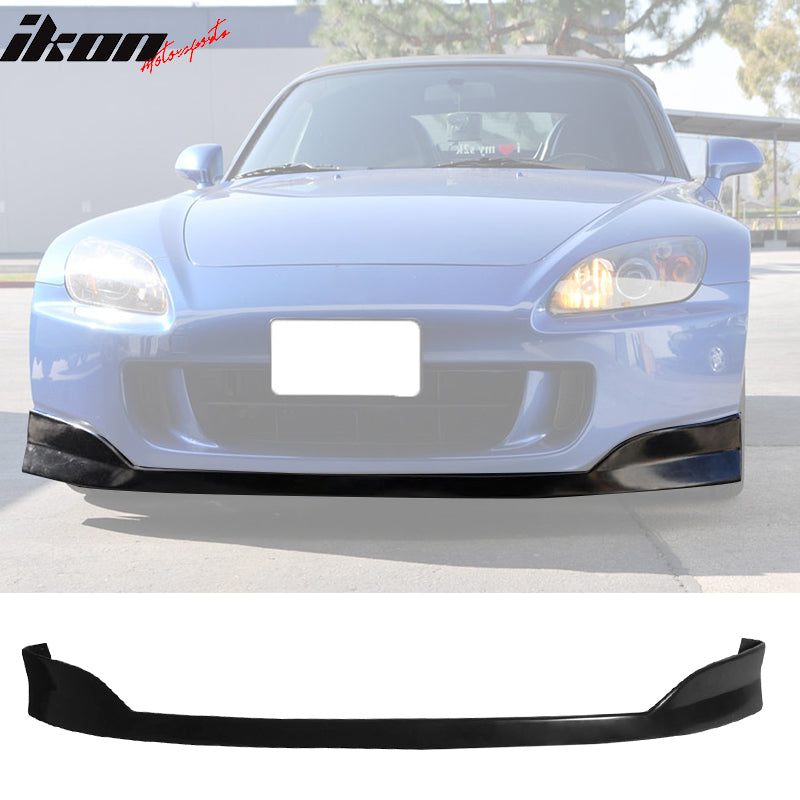 2004-2009 Honda S2000 AP2 DS Style Black Front Bumper Lip Spoiler PU