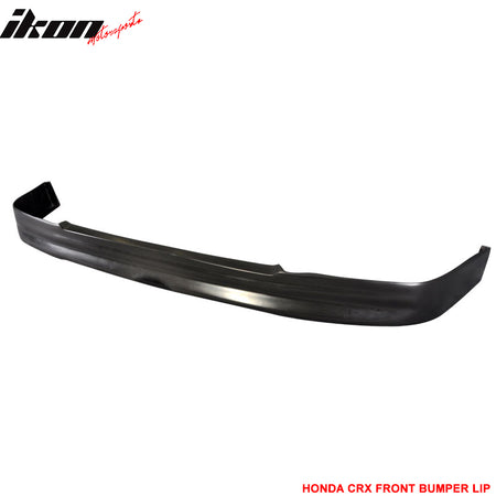 Compatible With 1988-1991 Honda CRX CS Style Front Bumper Lip Urethane