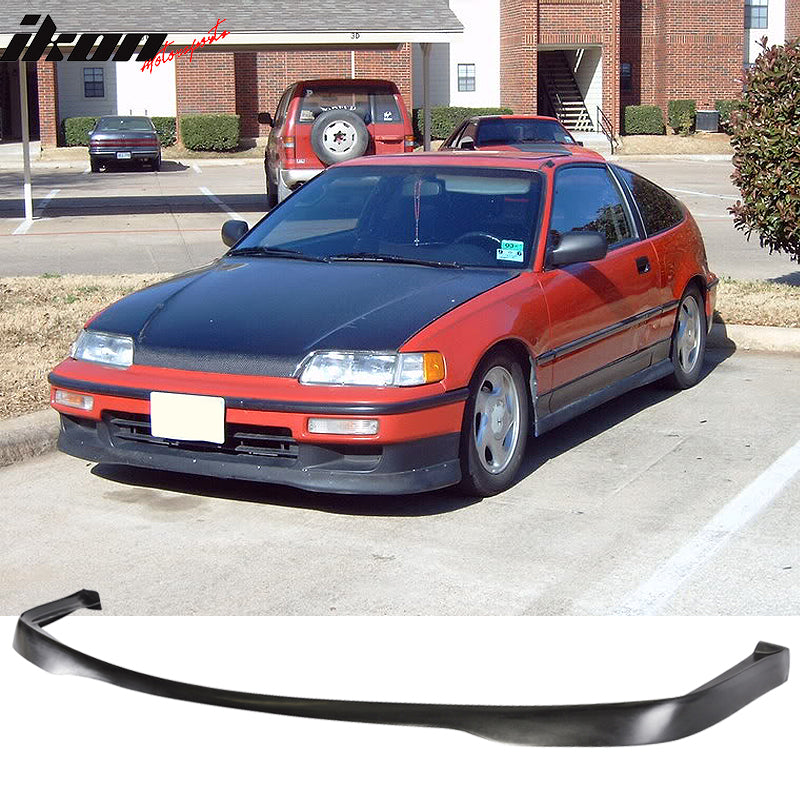 1990-1991 CRX Si 2Dr Coupe Type R Front Bumper Lip - PU