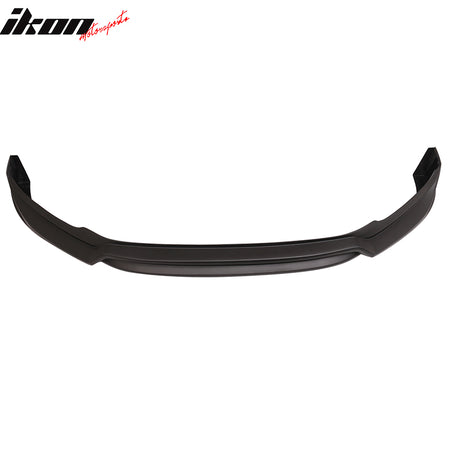 IKON MOTORSPORTS, Front Bumper Lip Compatible With 2017-2018 Hyundai Elantra, L Style Painted PP Front Bumper Lip Spoiler