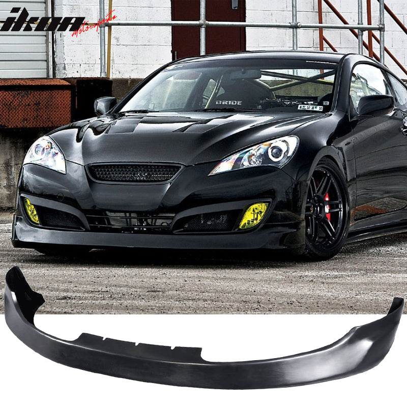 2010-2012 Hyundai Genesis Coupe 2Dr MS Style Front Bumper Lip PU