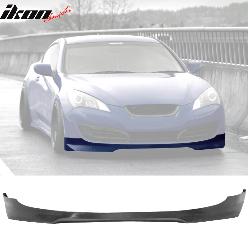 2010-2012 Hyundai Genesis Coupe 2Dr EVO Front Bumper Lip Spoiler PU