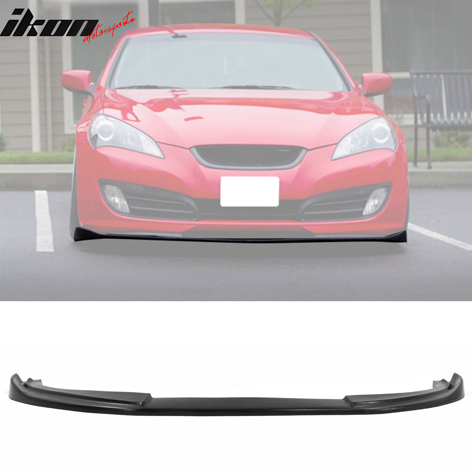 2010-2012 Hyundai Genesis Coupe Sport Front Bumper Lip Spoiler PU