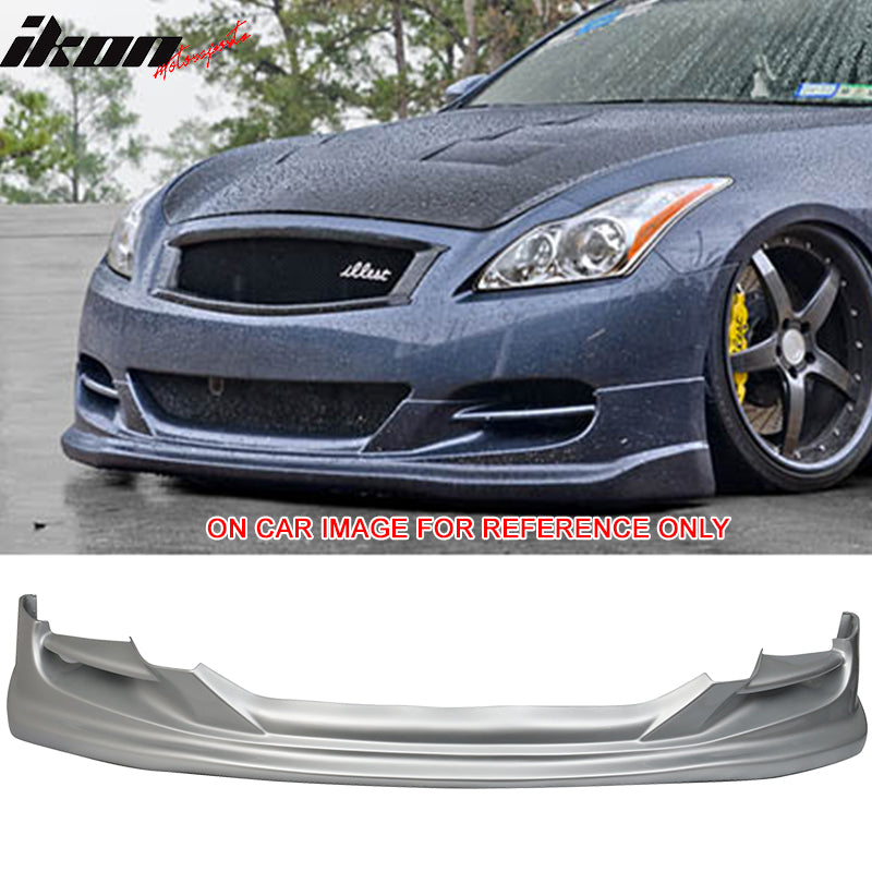 2008-2014 infiniti G37 Paint K23 Liquid Platinum Metallic Front Lip PU