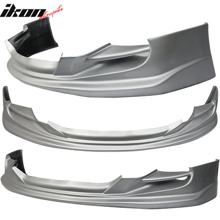 Fits 08-14 Infiniti G37 Front Bumper Lip Painted Liquid Platinum Metallic #K23