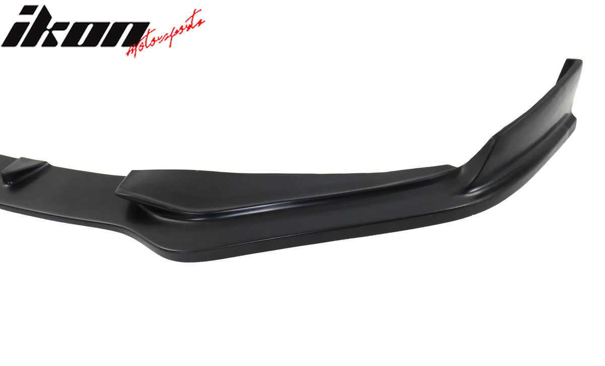 Fits 14-17 Infiniti Q50 Base Model T Style Front Bumper Lip Spoiler Unpainted PU