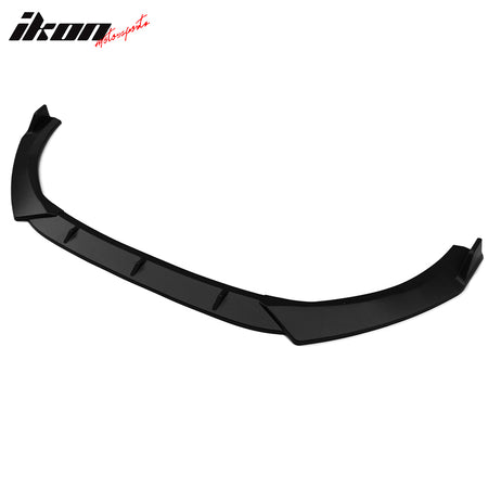 IKON MOTORSPORTS, Front Bumper Lip Compatible With 2021-2024 Kia K5, 3PC PP Polypropylene Front Lip Lower Chin Spoiler Splitter