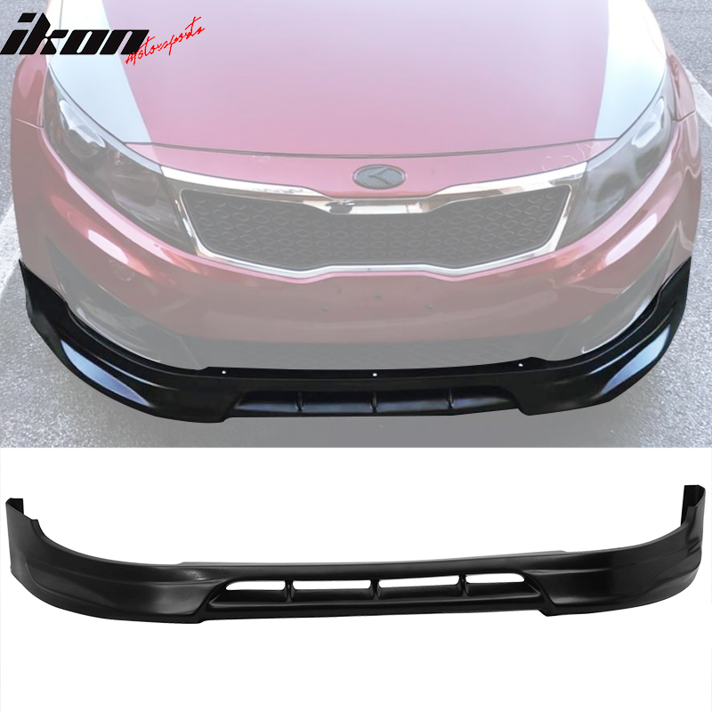 2011-2013 Kia Optima Base ONLY IKON Style Front Bumper Lip Splitter PU