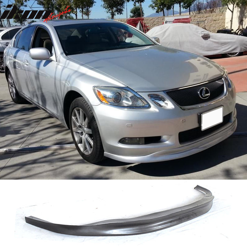 2006-2007 Lexus GS300 GS350 GS430 Sedan TTE Style Front Bumper Lip PU