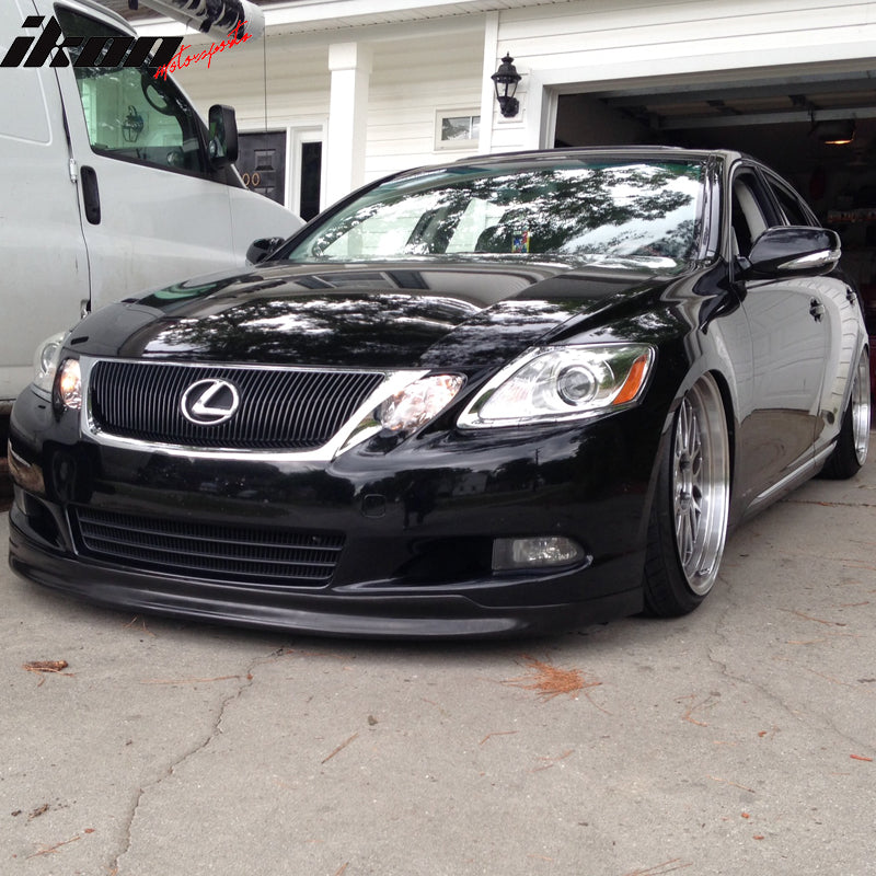 Compatible With 2008-2011 Lexus GS350 GS460 TTE Style Front Bumper Lip - PU