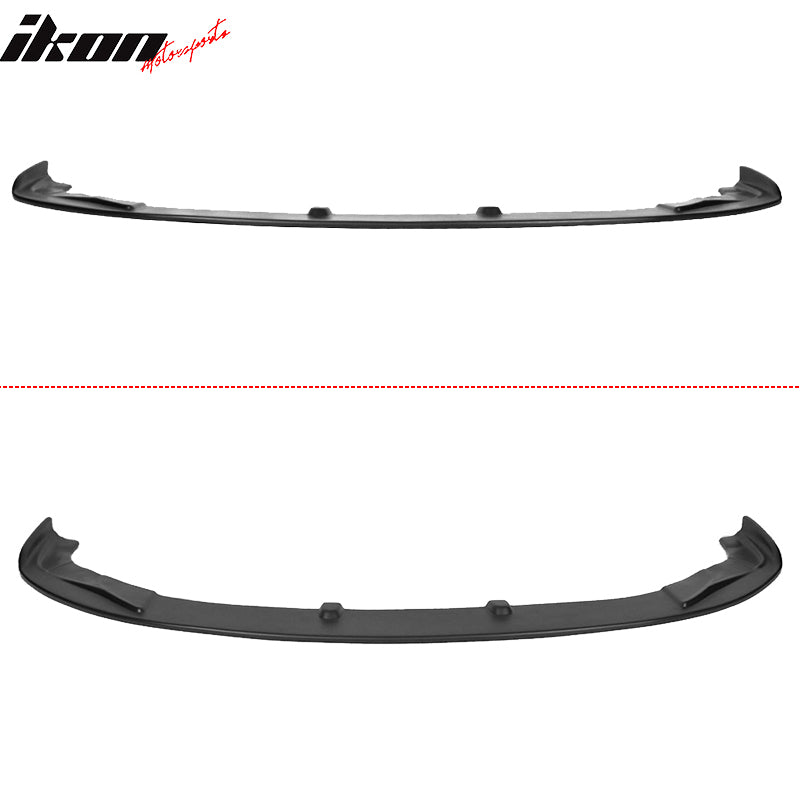 IKON MOTORSPORTS, Front Bumper Lip Compatible With 2016-2019 Lexus GS Series, GS350 GS450H PP Air Dam Chin Splitter Spoiler