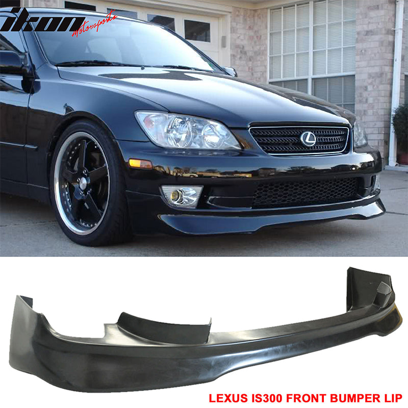 2001-2005 Lexus IS300 AMS Style Unpainted Front Bumper Lip PU