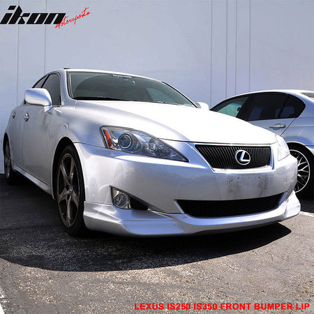 Compatible With 2006-2008 Lexus IS250 IS350 IN-Style Front Bumper Lip Urethane