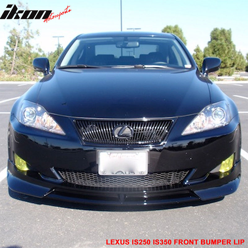 Fits 06-08 Lexus IS250 IS350 VIP Type Front Bumper Lip Spoiler PU