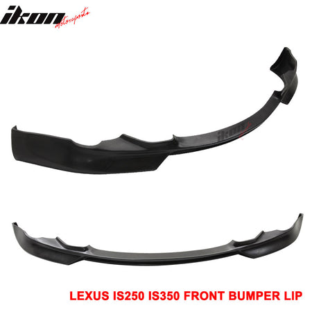 Fits 06-08 Lexus IS250 IS350 IKON Style Front Bumper Lip Spoiler Unpainted PU