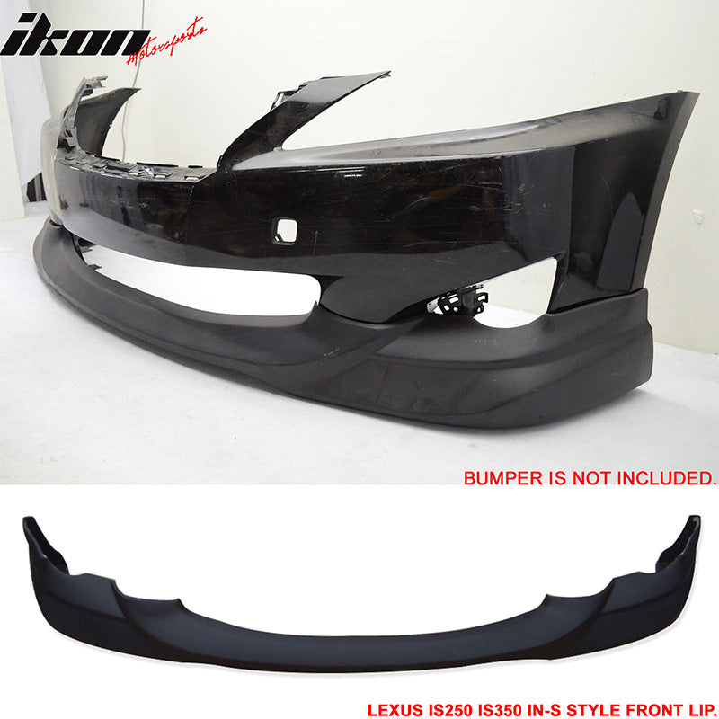 2009-2010 Lexus IS250 IS350 Sedan IN-S Front Bumper Lip Spoiler PU