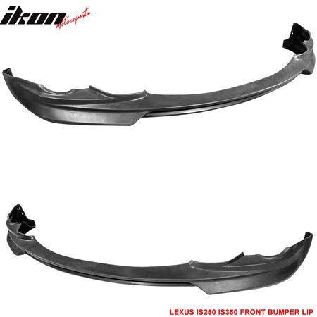 Fits 09-10 Lexus IS250 IS350 IK Style Front Bumper Lip Spoiler PU