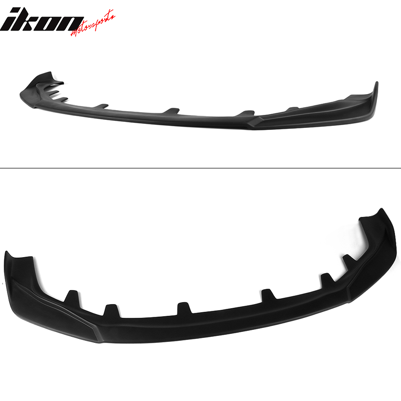 Fits 14-16 IS250 IS300 IS350 F Sport Front Bumper Lip Spoiler Unpainted Black PU