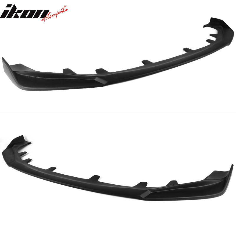 Fits 14-16 IS250 IS300 IS350 F Sport Front Bumper Lip Spoiler Unpainted Black PU