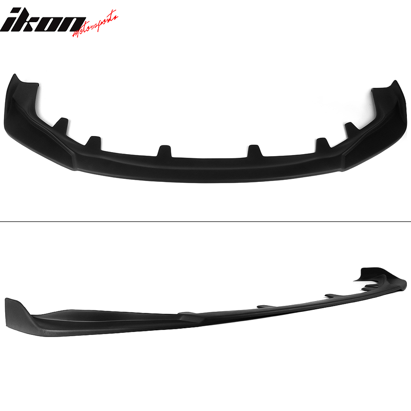 Fits 14-16 IS250 IS300 IS350 F Sport Front Bumper Lip Spoiler Unpainted Black PU