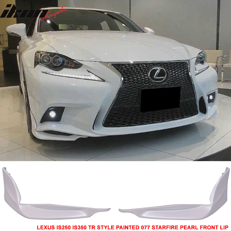 Fits 14-16 Lexus IS250 Front Lip Splitters