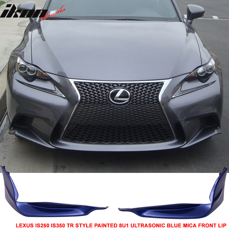 Fits 14-16 Lexus IS250 Front Lip Splitters