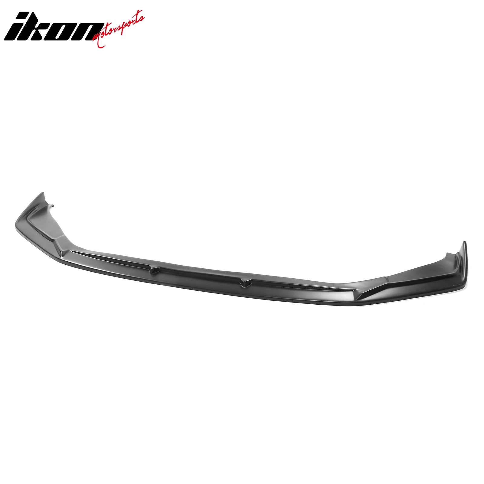 IKON MOTORSPORTS Front Bumper Lip, Compatible with 2021-2024 Lexus IS350 IS300 F Sport, IKON V2 Style ABS Plastic Air Dam Chin Spoiler Protector Splitter 1PC