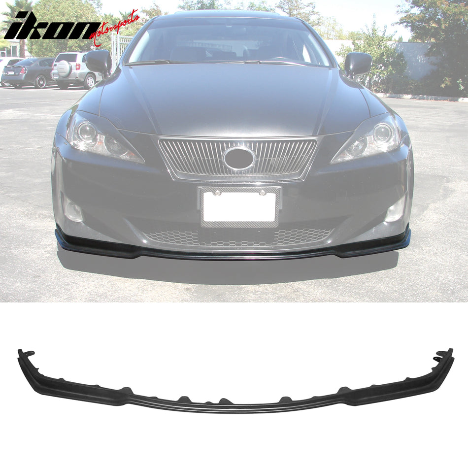 2006-2008 Lexus IS250 IS350 PM Style Front Bumper Lip Unpainted PU