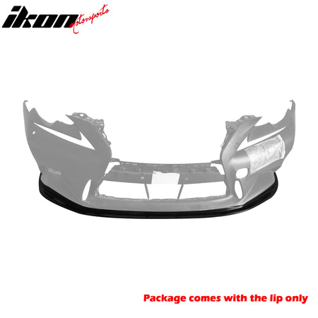 Fits 14-16 Lexus IS250 IS350 F-Sport MDA Style Front Bumper Lip Splitter - PU