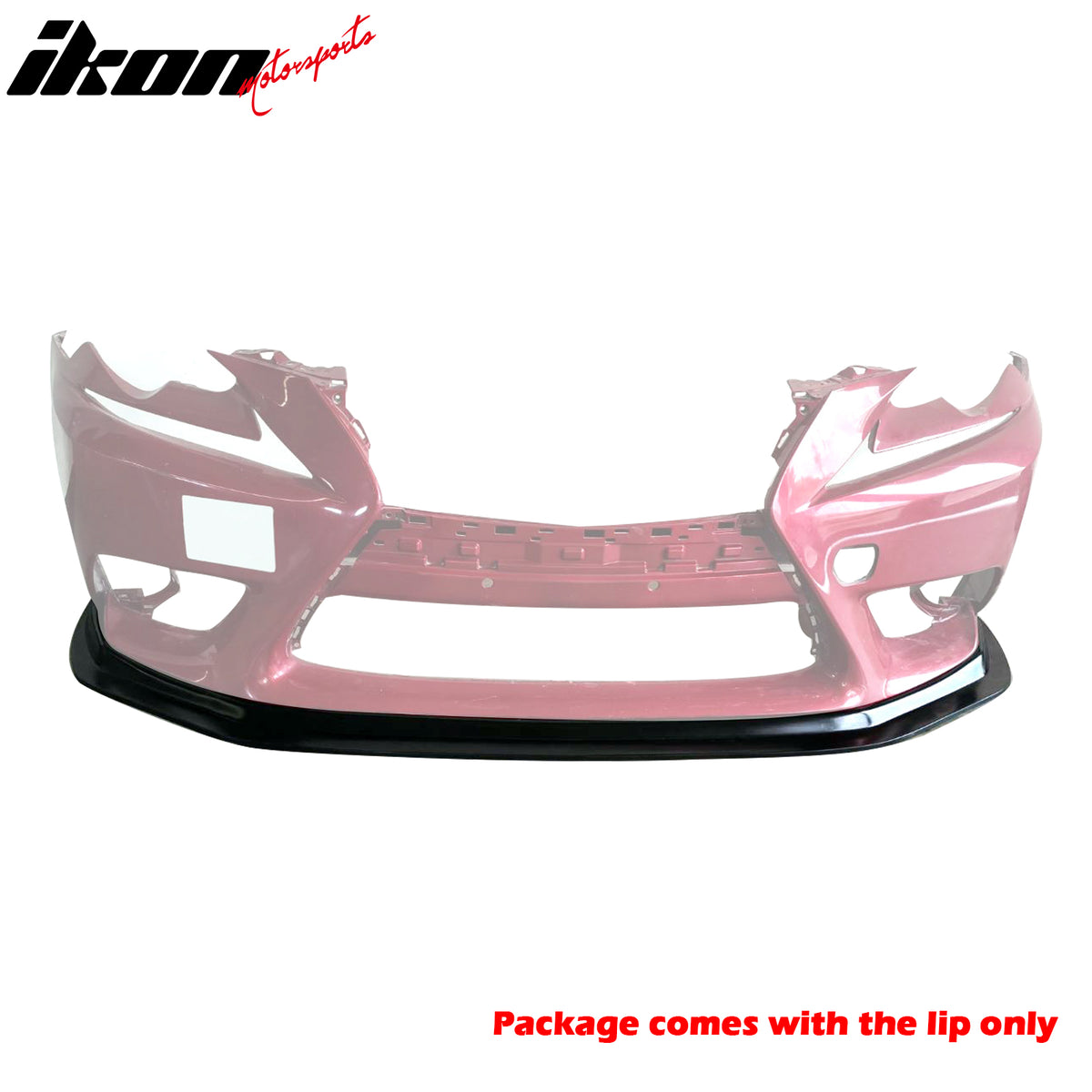 Fits 14-16 Lexus IS250 IS350 Base MDA Style Front Bumper Lip Splitter Unpainted