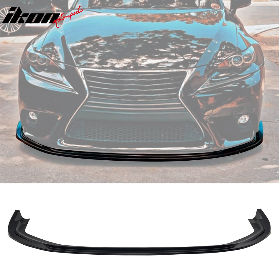 2014-2016 Lexus IS Base SK Style Unpainted Front Lip Splitter PU