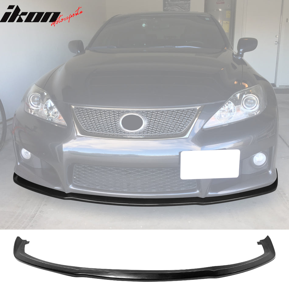 2008-2014 Lexus IS-F AS Style Front Bumper Lower Splitter Unpainted PU