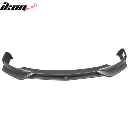 IKON MOTORSPORTS, Front Bumper Lip Compatible With 2019-2020 Mazda 3 Sedan 4-Door, Front Valance Lower Bumper Lip PP