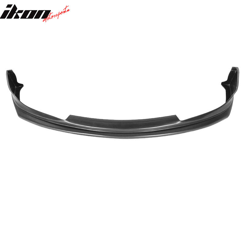 Fits 03-05 Mazda 6 JDM Sport Style Unpainted Black Front Bumper Lip Spoiler PU