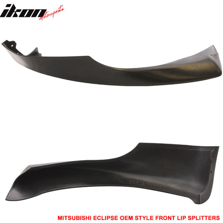 Fits 06-08 Mitsubishi Eclipse OE Factory Style Front Bumper Lip Splitter